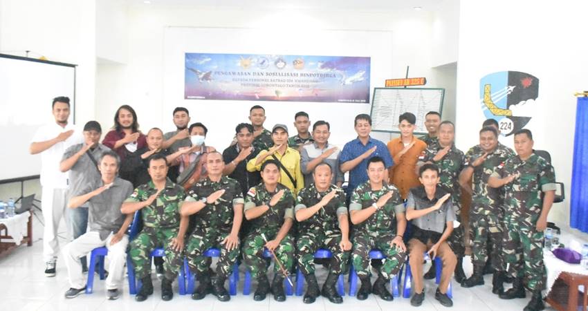 TNI AU Berdayakan Potensi Dirgantara Gorontalo