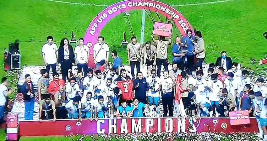 PIALA AFF U16, Garuda Muda Juara