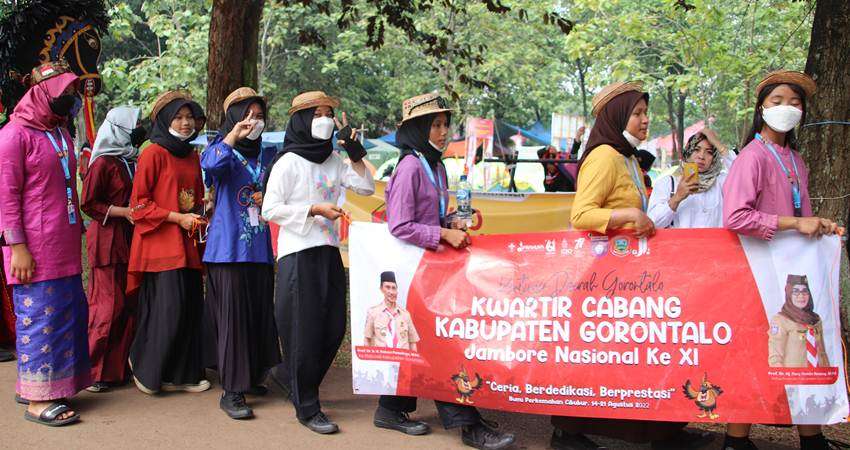 Jamnas XI : Karnaval Nusantara Rame-rame Menggunakan Karawo