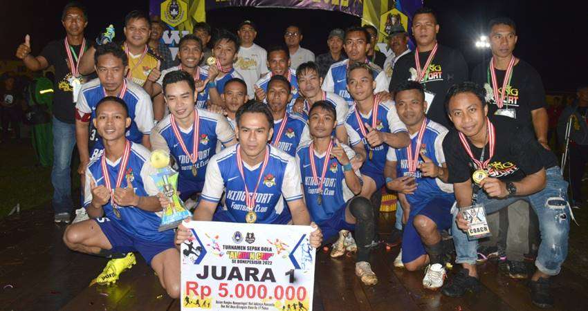 Hamim Salut Turnamen Sepak Bola Bonebol, Laga Aladin Cup Mirip Liga Champion