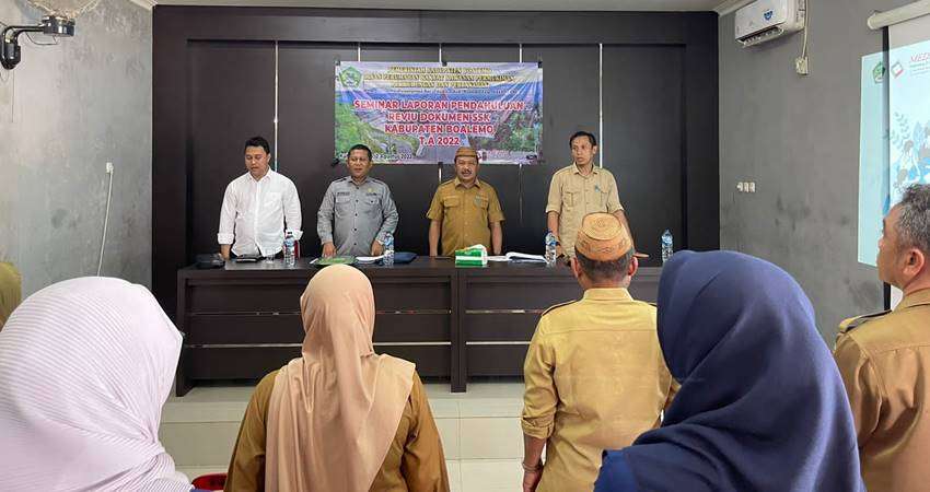 Dinas Perkhimbutan Boalemo, Gelar Seminar Wujudkan Dokumen Strategis Sanitasi