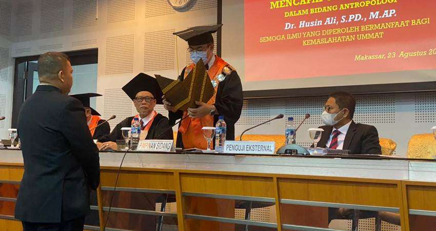 Sidang Disertasi di Unhas, Hamka jadi Penguji Eksternal