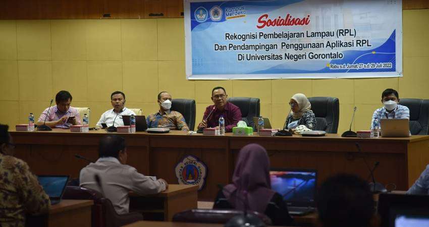 Pelaksanaan Program RPL UNG Dipermantap, Pengelola Diberikan Pelatihan Aplikasi