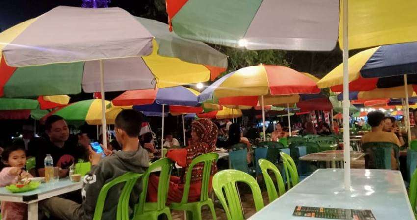 Omzet UMKM Kawasan Menara Limboto Naik, Pengunjung Ramai Sejak Aturan Covid Dilonggarkan