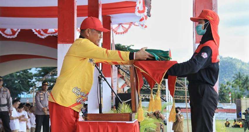 Upacara Kemerdekaan di Popayato Jadi Pusat Perhatian, Saipul Minta Paskibraka Fokus Tunaikan Tugas
