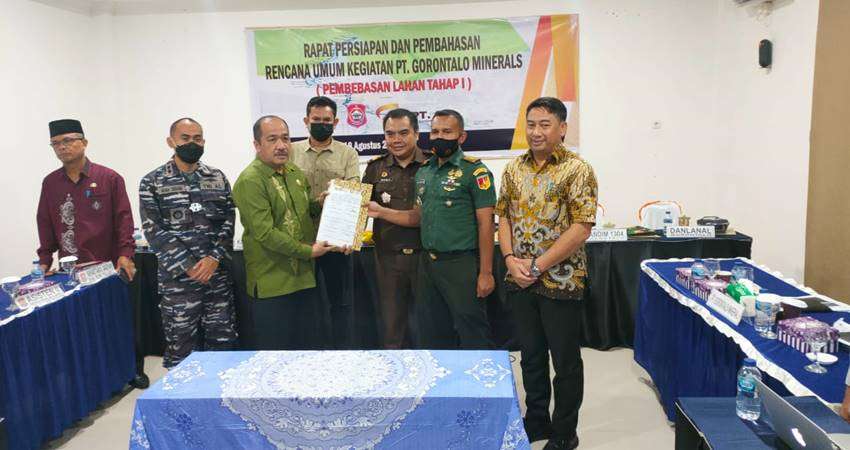 Halid Minta Terapkan Sistem Ganti Untung, Pembebasan Lahan untuk PT Gorontalo Mineral