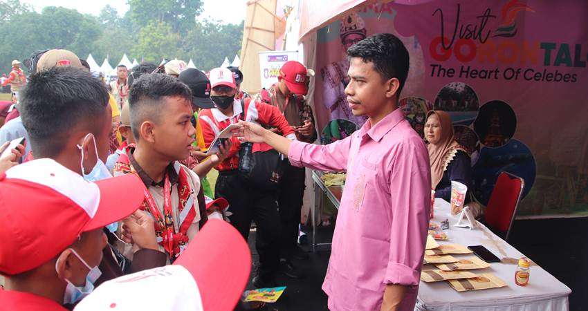 Jamnas XI : Mengenal Gorontalo di Stand Pameran Kwarda