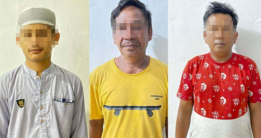 Tiga Pelaku Pencurian Kabel Dibekuk