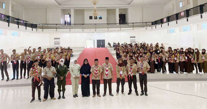 Tingkatkan Pembinaan Pramuka Dilingkungan Kampus, PTR UNG Diikuti 69 Peserta