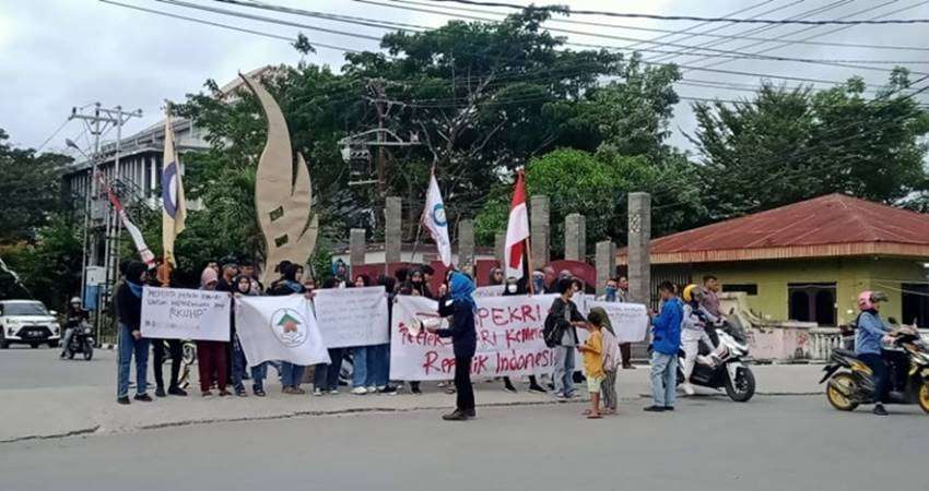 Mahasiswa Tuntut Transaparasi Kasus Irjen Sambo