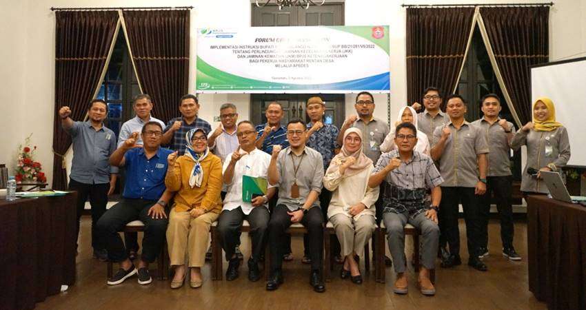 Hamim Keluarkan Instruksi, Pekerja Rentan di Desa Diberi Perlindungan JKK-JKM