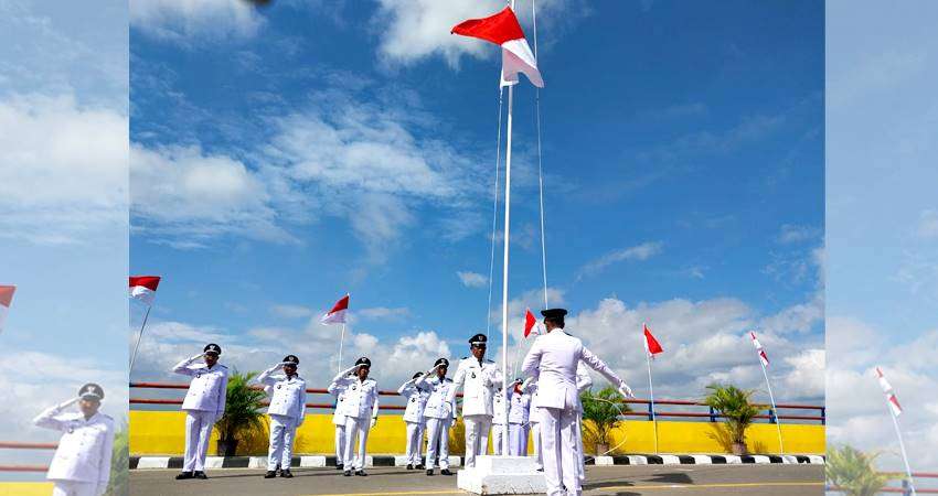 HUT RI Di Tibawa, Kades Jadi Paskibraka, Sirene Diganti 77 Bunggo