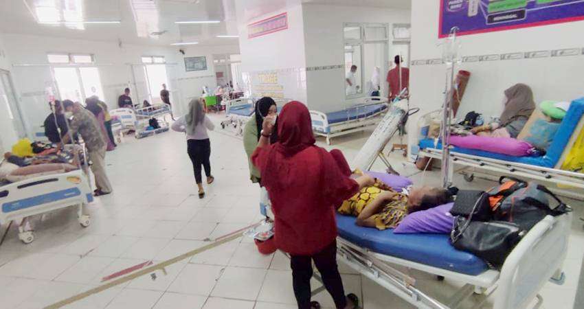 Pasien Membludak, Bed RSAS Nyaris Penuh