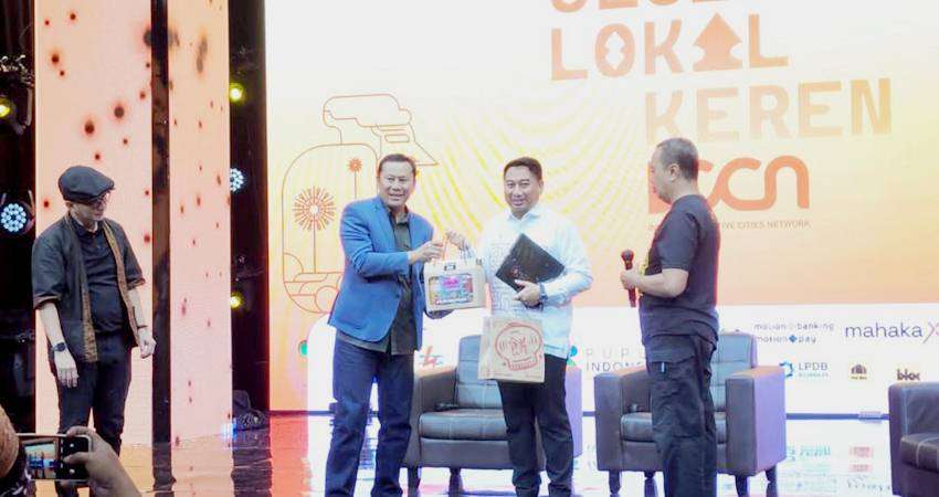 Hamim Jadi Narasumber di ICCN, Saat Acara Creative Leader Forum Bertajuk Jejaring Lokal