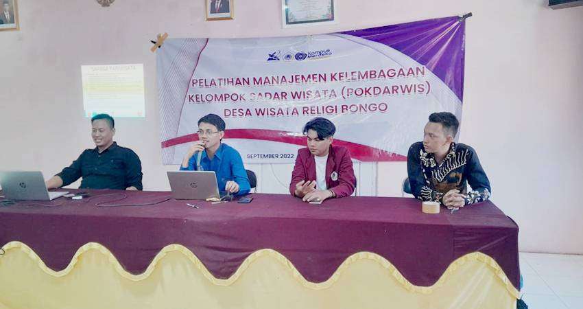 Manajemen Pariwisata Terus Dikembangkan, Tim PKM UNG-UMGo Laksanakan Pelatihan