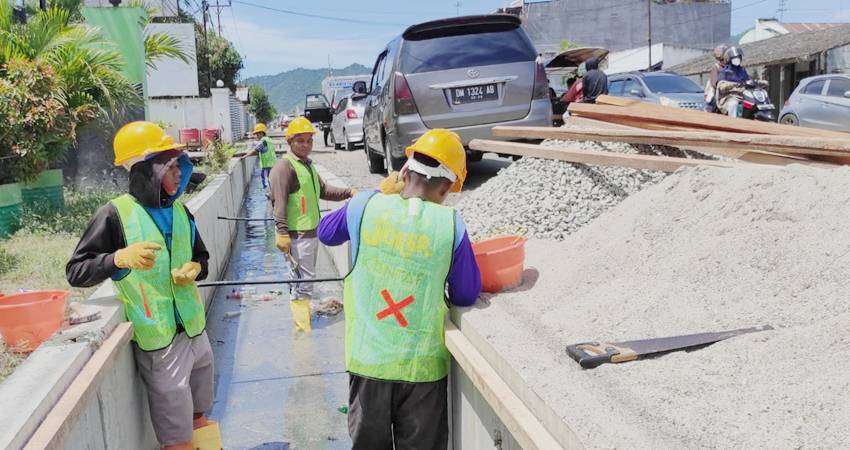 Proyek Got Panjaitan, Kejati Turun Tangan Bersama BPKP Cek Progres, Pekerjaan Deadline Desember