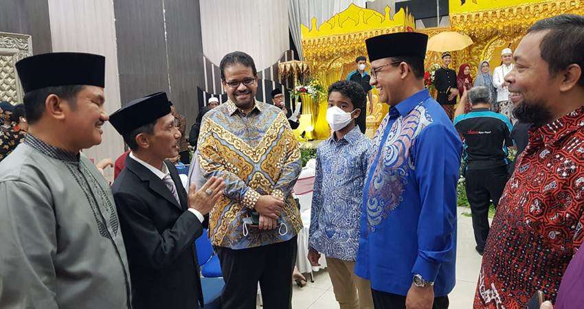Bersama Anies Baswedan, Nelson Jadi Saksi Nikah