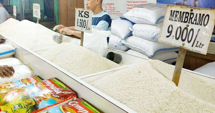 Harga Beras Kembali Stabil
