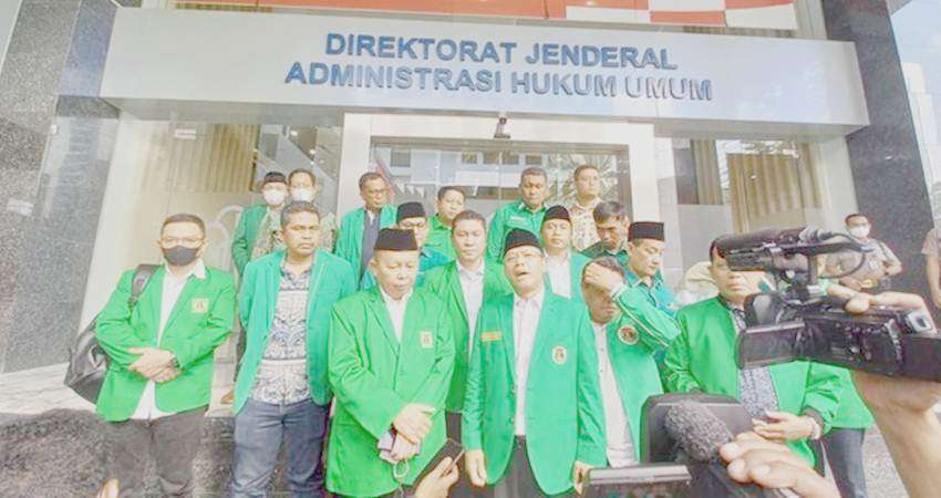 PPP Mardiono Daftar ke Kemenkumham