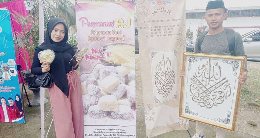 Sampah Disulap Jadi Kerajinan Tangan
