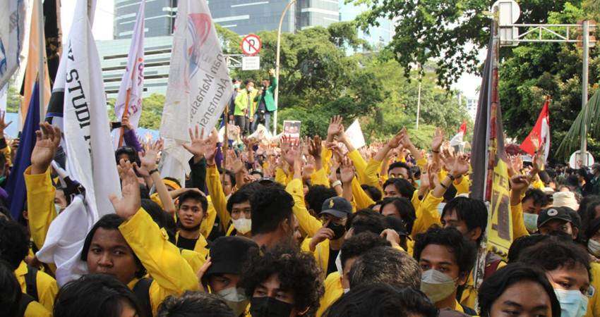 Ada Demo di Kawasan Istana Merdeka, Arus Lalin Dialihkan, Cari Jalan Alternatif Lain