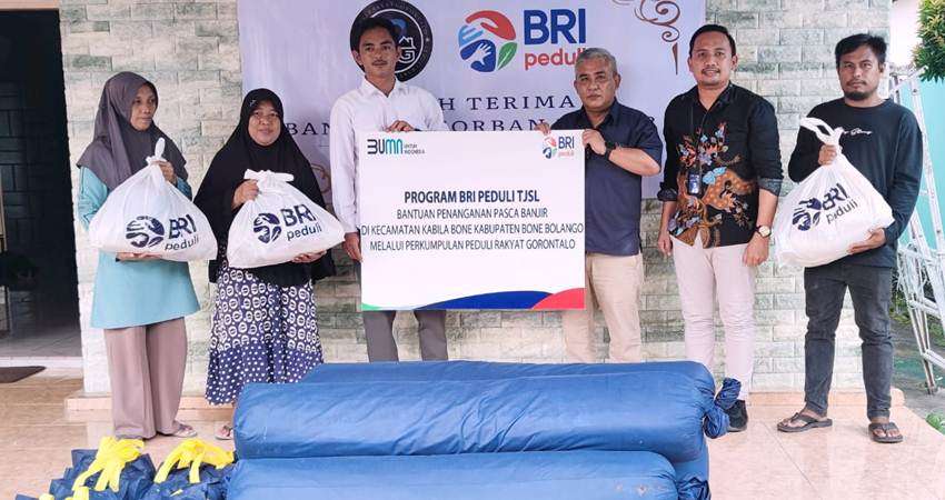 BRI Peduli, Kirim 2000 Paket Bantuan ke Kabila Bone 