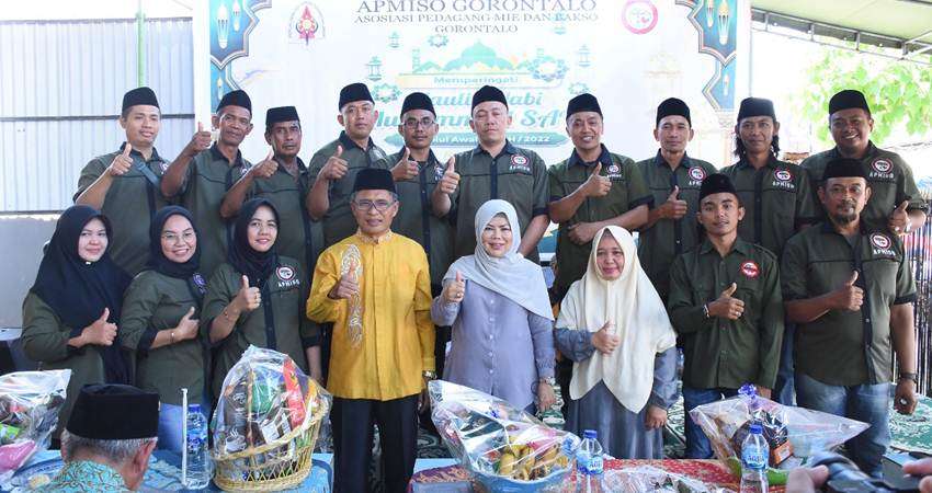 Gelar Maulid, Idah Ajak APMISO Gorontalo Teladani Nabi