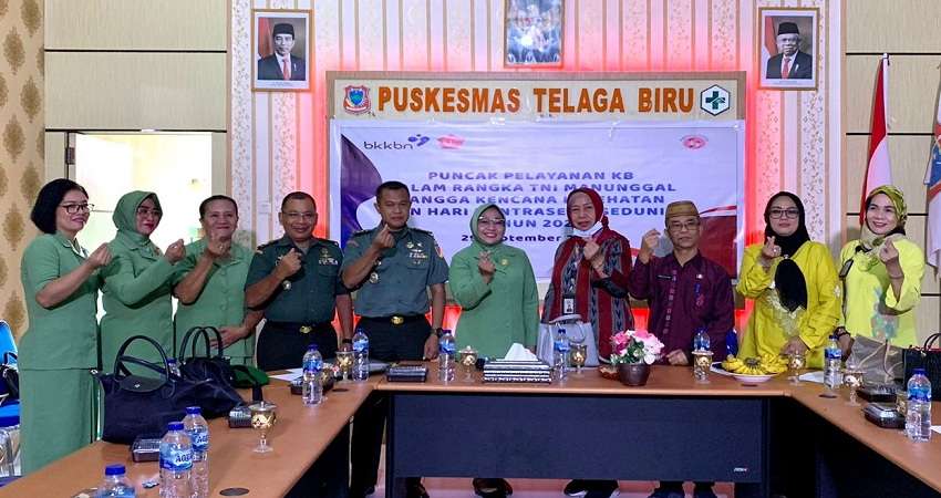 Kolaborasi BKKBN-TNI, Capai Target 121 Persen Akseptor