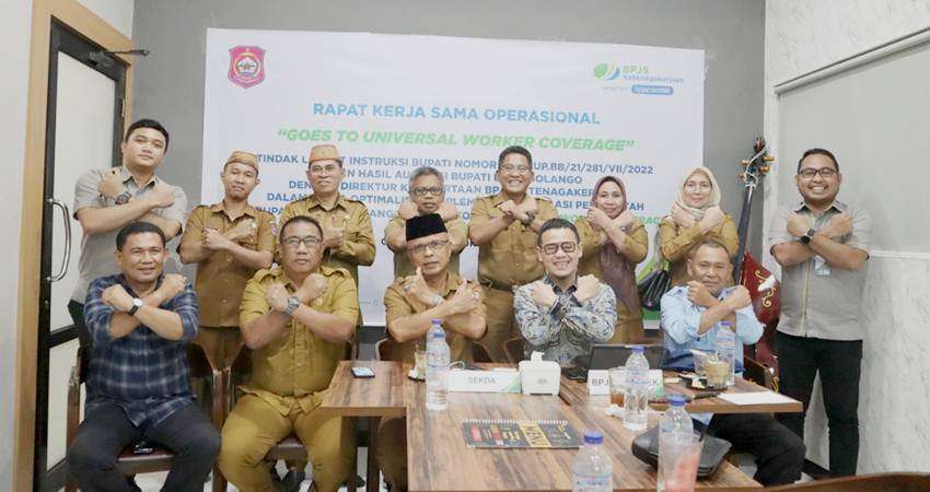 Pemkab Berjuang Tanggulangi Kemiskinan Ekstrem, Melalui Program BPJS Ketenagakerjaan Lindungi Pekerja Rentan