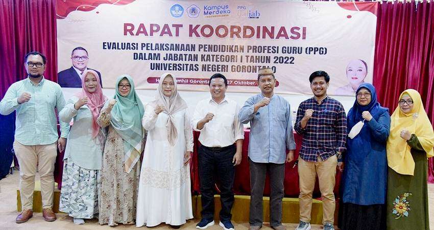 PPG UNG Lakukan Evaluasi, Libatkan Guru Pamong Hingga Panitia
