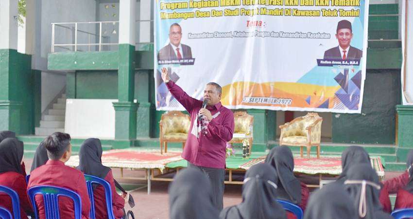 1.605 Mahasiswa Ikuti KKN MBKM, Terintegrasi dengan Kawasan Teluk Tomini