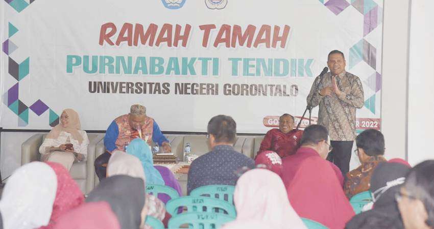 Jasa Tendik Tidak Akan Pernah Dilupakan, Rektor : Mengabdi Demi Kemajuan UNG