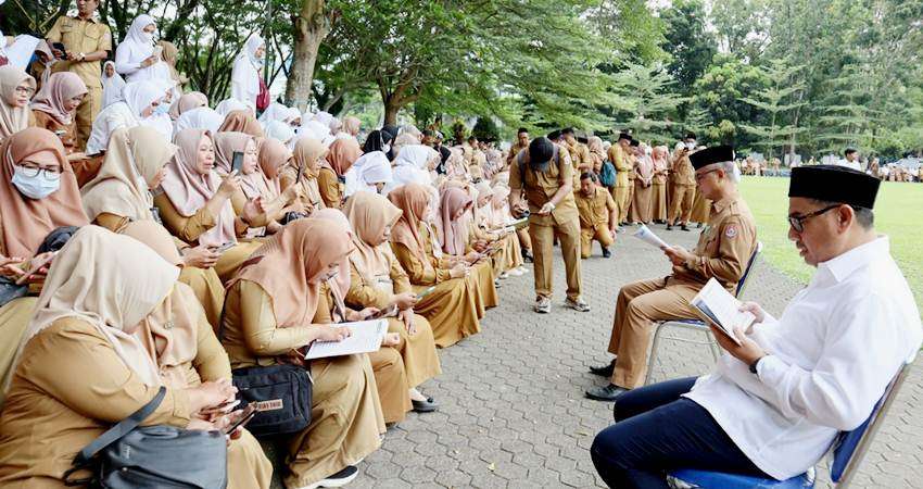 Hamim Ajak ASN Mengaji 30 Juz, Bersama Tenaga Kontrak Saat Momen Peringatan HSN