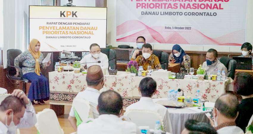 Danau Limboto, Revitalisasi Dipelototi KPK