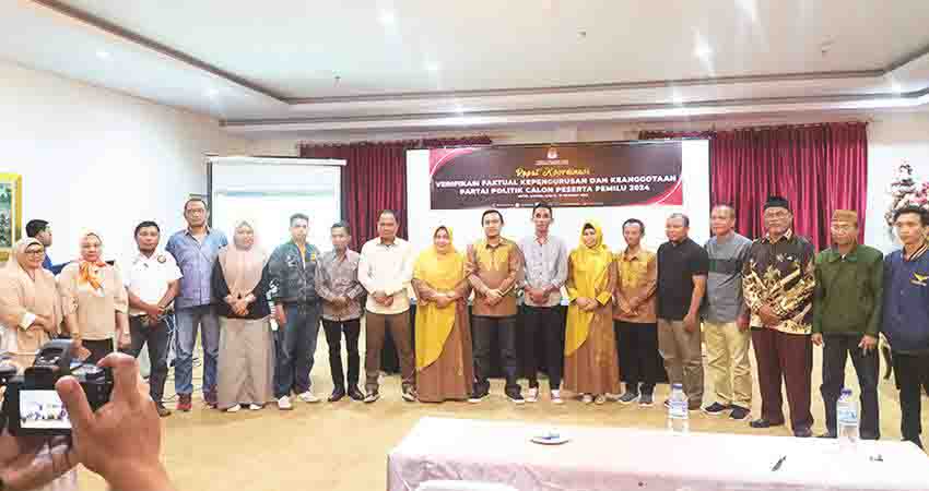 Verifikasi Faktual, Parpol Diingatkan Serius