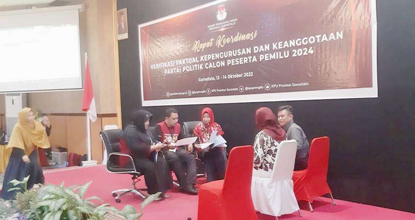 Verfak Parpol Dimulai Hari Ini