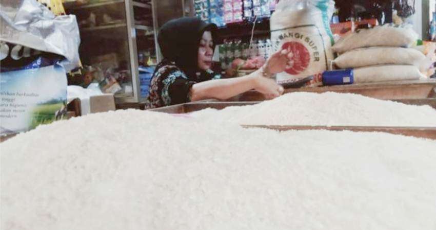 Harga Beras Makin Mahal, Per Koli Capai Rp550 Ribu