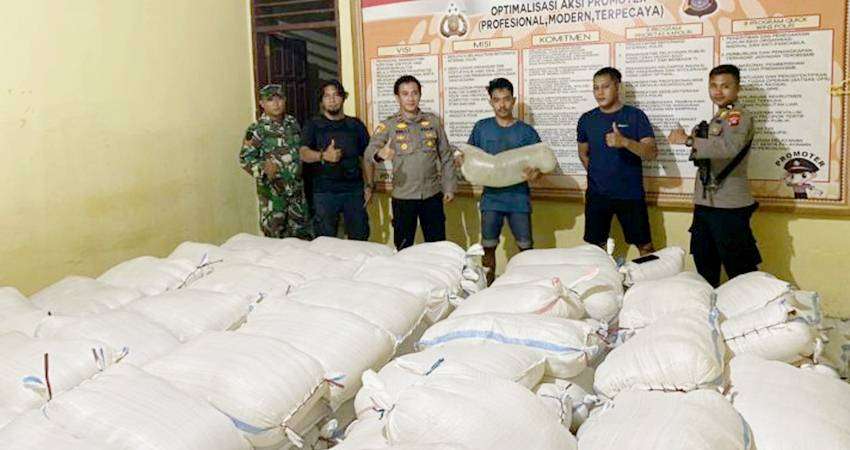 Penyelundupan 7.200 Liter Miras Berhasil Digagalkan, Dibawa Dari Sulut, Hendak Diperjualbelikan di Wilayah Sulteng