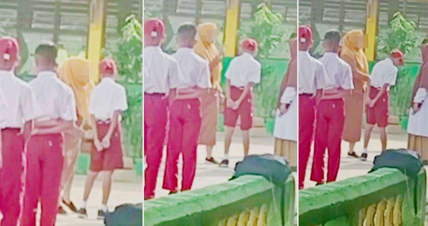 Terlambat, Siswa Diduga Dipukul Guru, Disaksikan Kakak Korban, Mediasi Gagal, Lapor Polisi