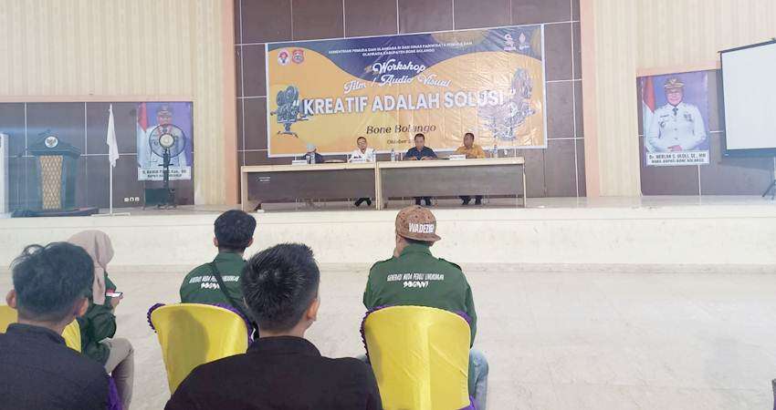 Kementerian Pemuda dan Olahraga RI, Kreatif Adalah Solusi, Ajarkan Pemuda Bonbol Bikin Film