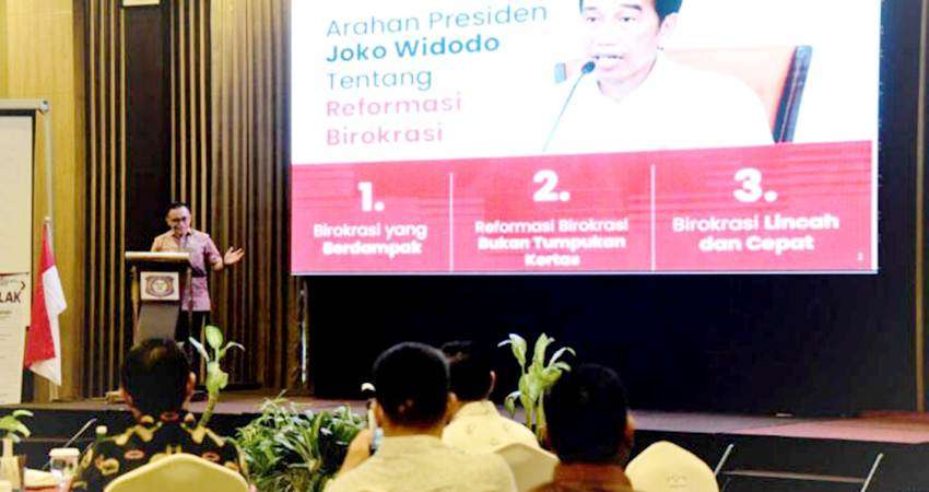 Pj Gubernur Hamka Hendra Noer Genjot Prestasi Aparatur, Menpan-RB : BerAKHLAK Momentum Tingkatkan Kinerja