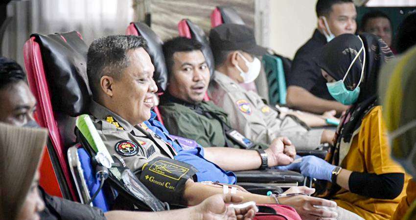 HUT Humas Polri, 93 Kantong Darah Terkumpul