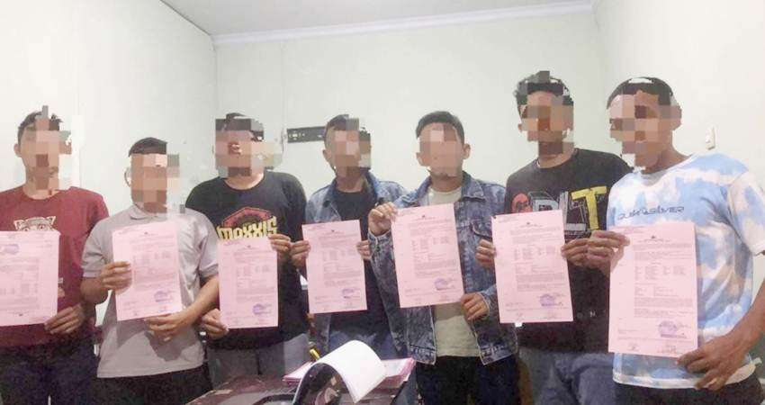 Tujuh Karyawan Perusahaan Dibui, Diduga Gelapkan Barang Ratusan Juta