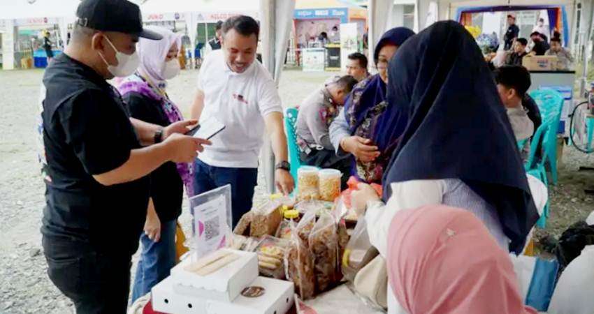 Panen Hadiah Simpedes BRI Meriah, Pake QRIS, Bazar UMKM Capai 900 Transaksi