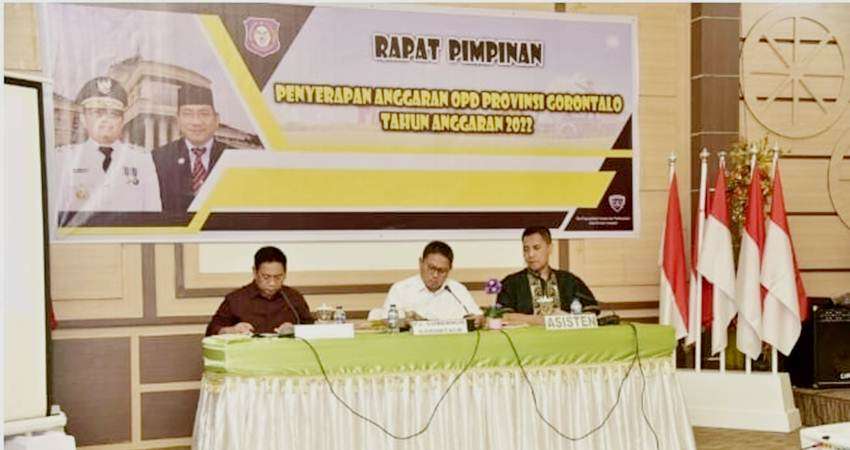 Penjagub Hamka Dorong Realisasi Serapan Anggaran, Serapan Minim, 10 OPD Dapat Perhatian Khusus