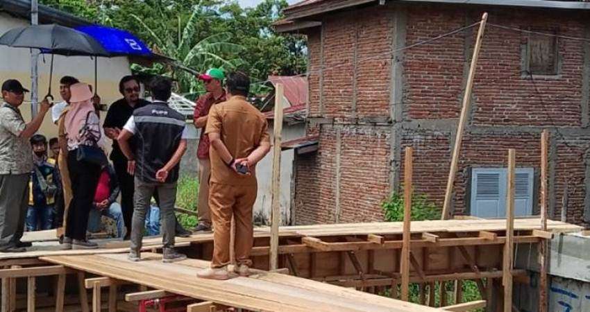 Reses, Erwin Cek Proyek Kanal Tanggidaa