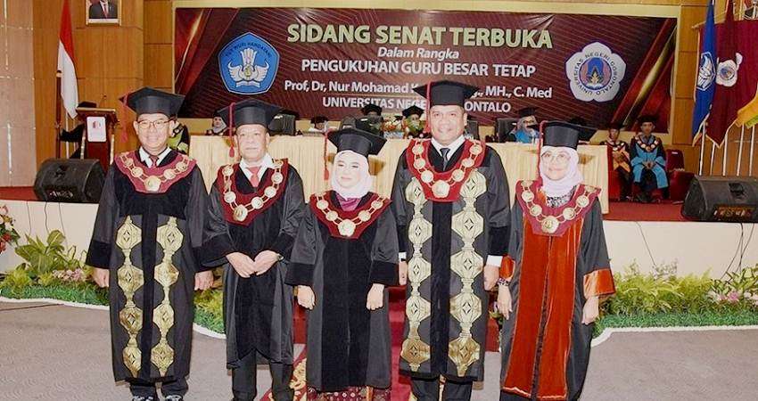 Guru Besar UNG Terus Bertambah, Dapat Meningkatkan Ilmu Pengetahuan