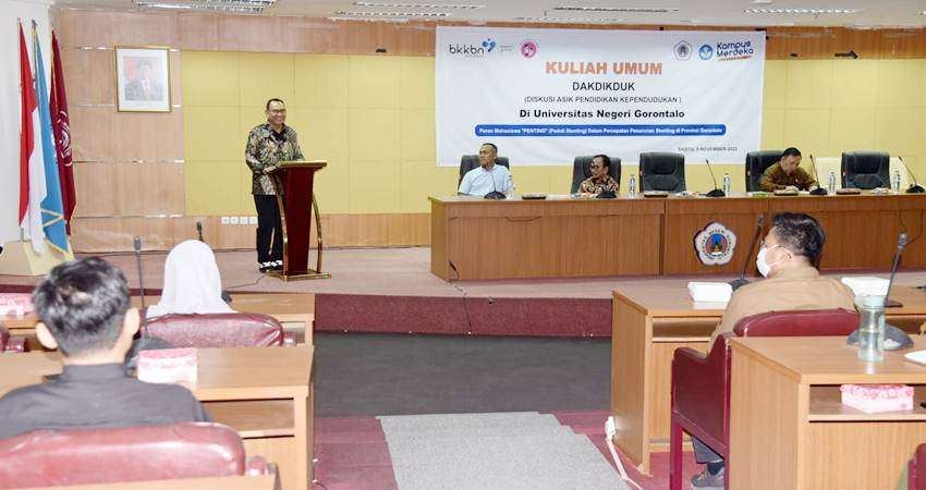 Mahasiswa Berperan Turunkan Stunting, BKKBN Gagas Kerjasama dengan UNG