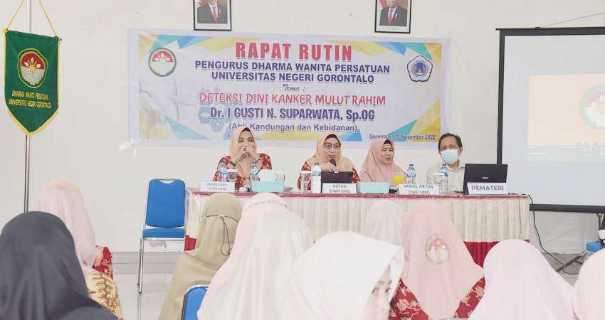 Anggota DWP Dibekali Bahaya Kanker Mulut Rahim, Datangkan Pemateri Dokter Spesialis Kandungan