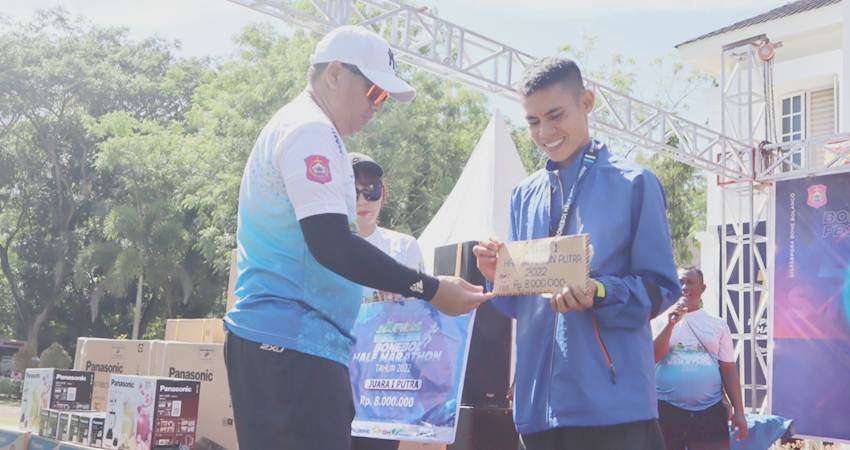 1.800 Pelari Ramaikan Bonebol Half Marathon, Juara Satu Diraih Atlet Asal Poso